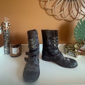 Michael Kors combat boots
